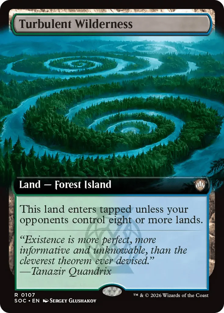 Turbulent Wilderness · Secrets of Strixhaven Commander
