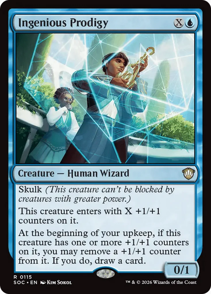 Ingenious Prodigy · Secrets of Strixhaven Commander