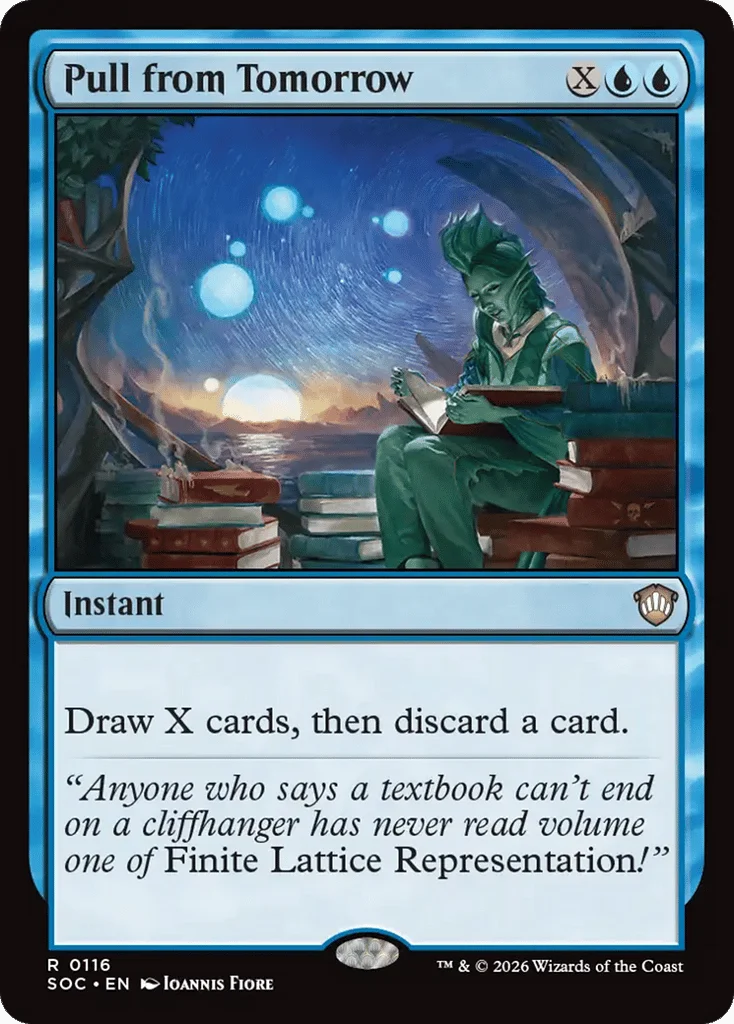 Pull from Tomorrow · Secrets of Strixhaven Commander