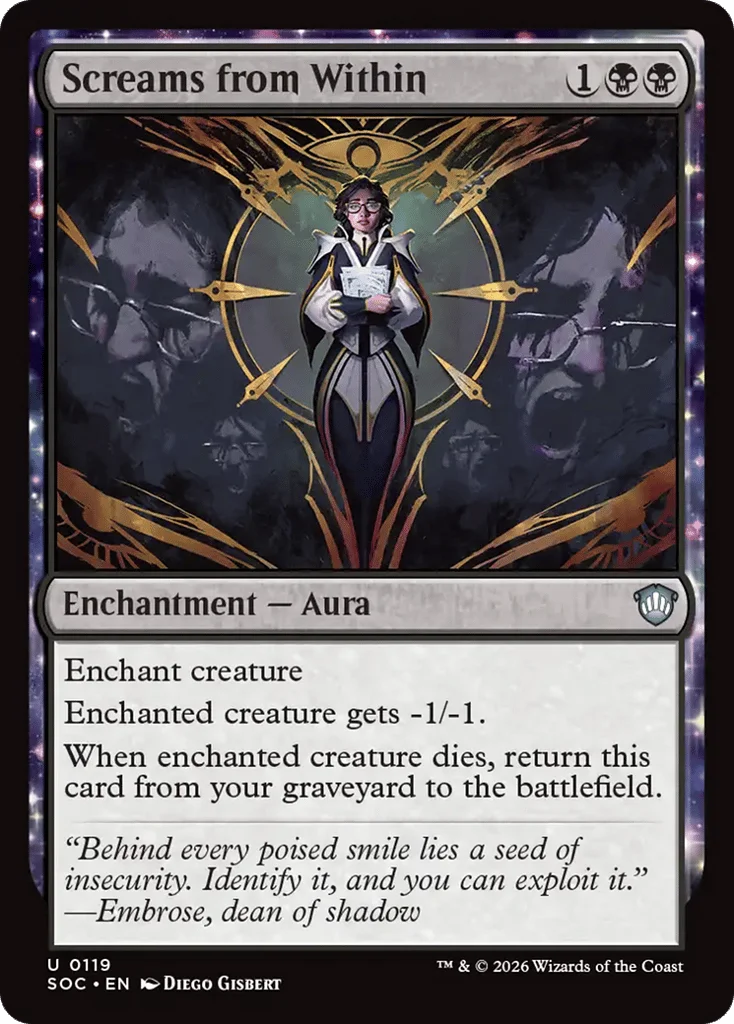 Screams from Within · Secrets of Strixhaven Commander