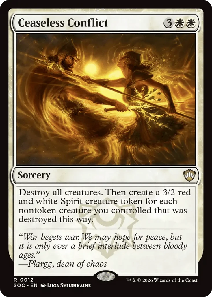 Ceaseless Conflict · Secrets of Strixhaven Commander