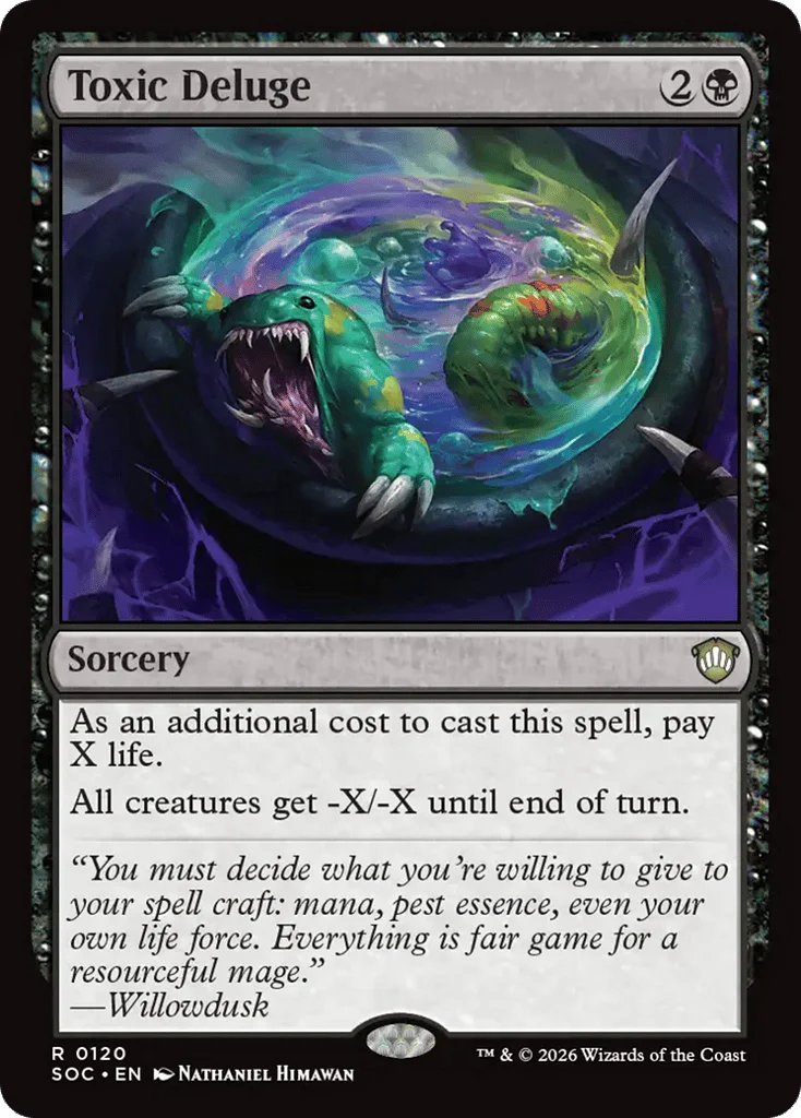 Toxic Deluge · Secrets of Strixhaven Commander