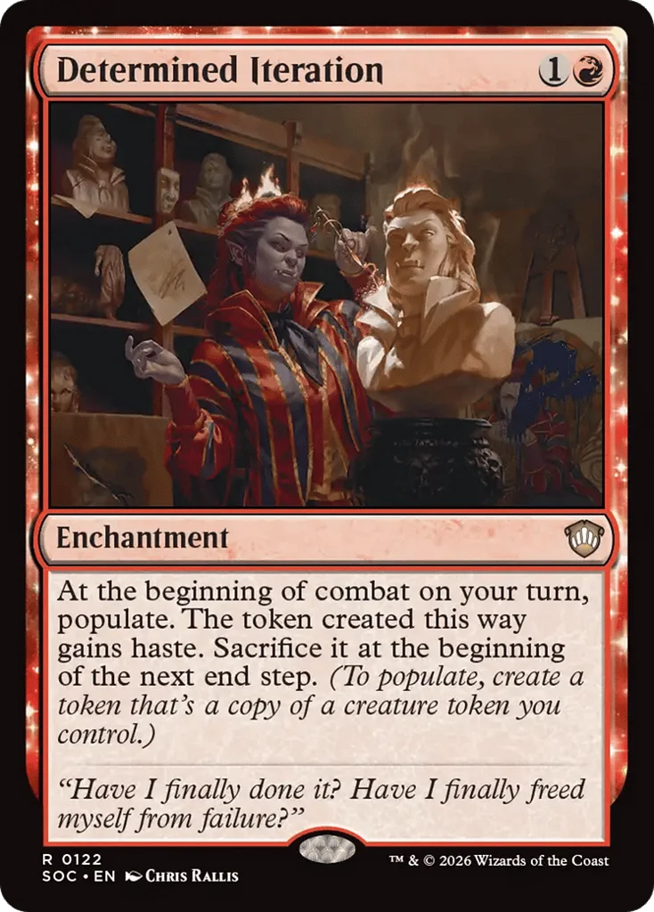 Determined Iteration · Secrets of Strixhaven Commander