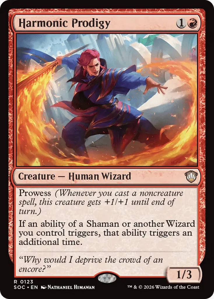 Harmonic Prodigy · Secrets of Strixhaven Commander