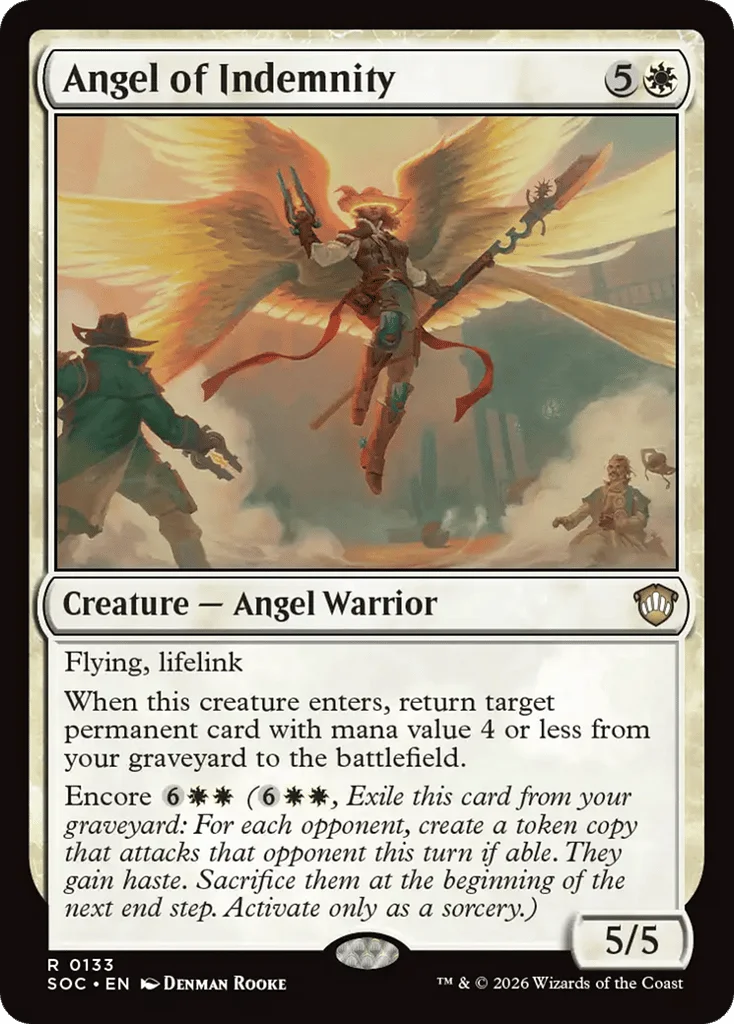 Angel of Indemnity · Secrets of Strixhaven Commander