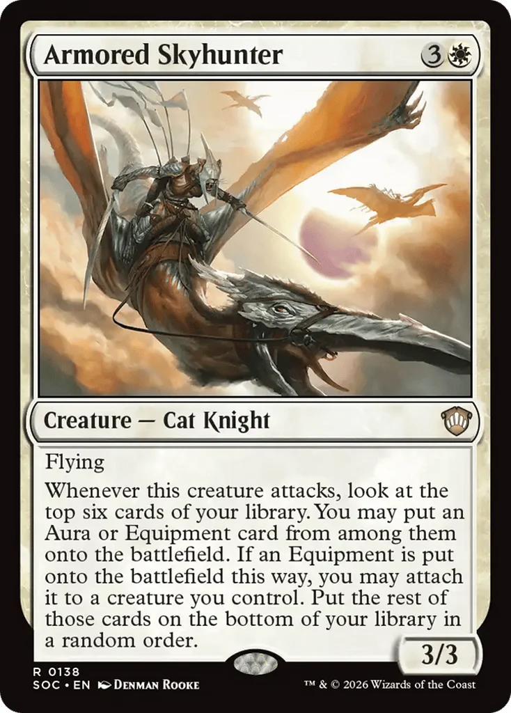 Armored Skyhunter · Secrets of Strixhaven Commander