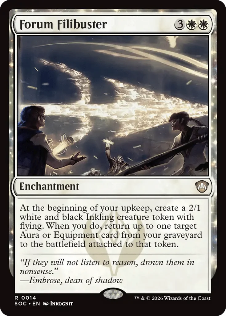 Forum Filibuster · Secrets of Strixhaven Commander