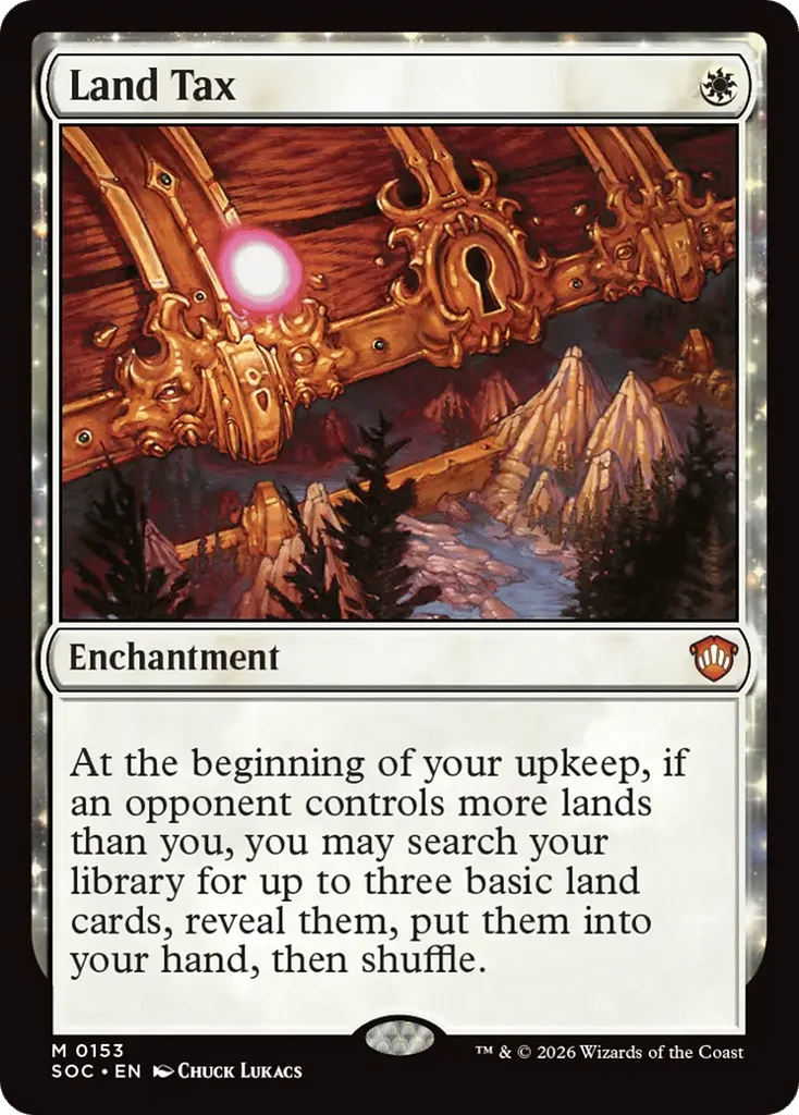 Land Tax · Secrets of Strixhaven Commander