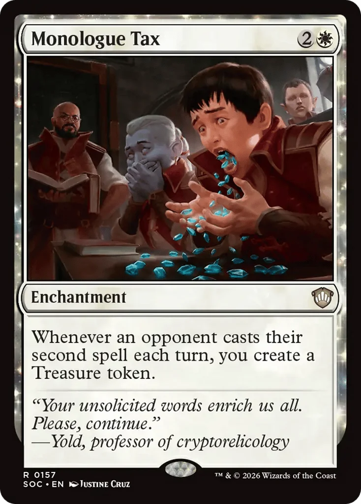 Monologue Tax · Secrets of Strixhaven Commander