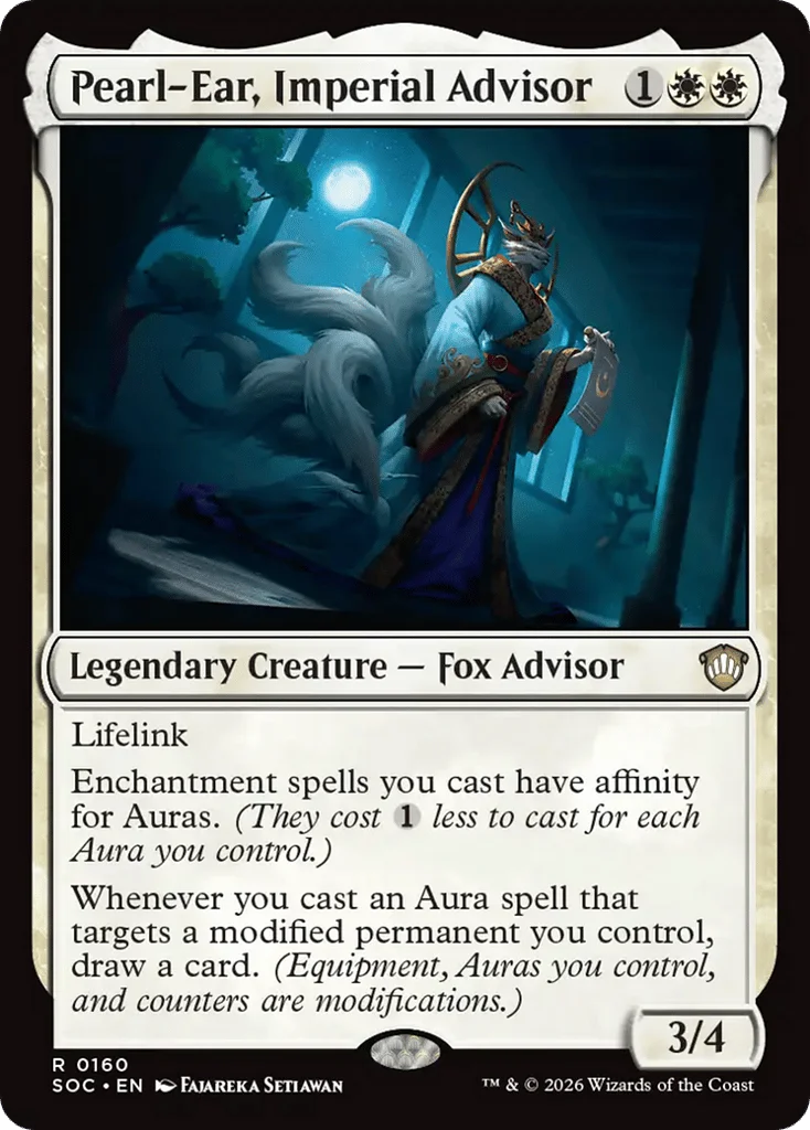 Pearl-Ear, Imperial Advisor · Secrets of Strixhaven Commander