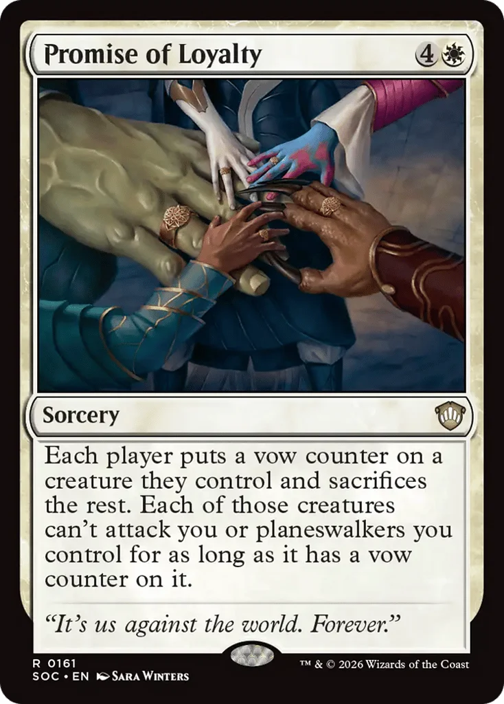 Promise of Loyalty · Secrets of Strixhaven Commander