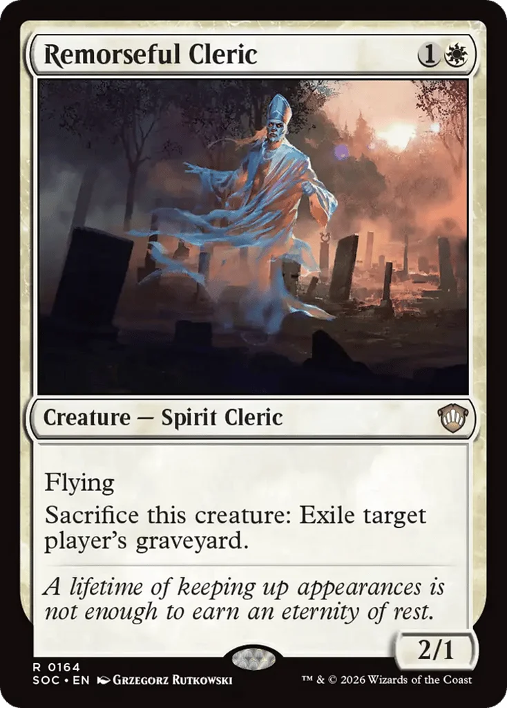Remorseful Cleric · Secrets of Strixhaven Commander