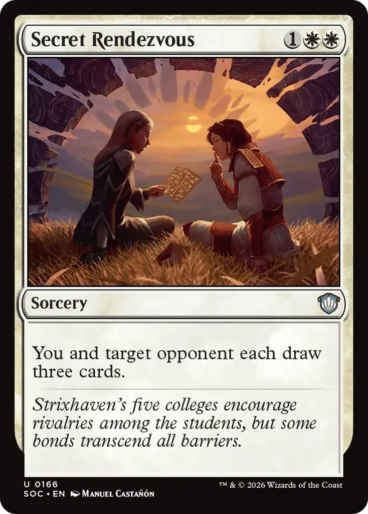 Secret Rendezvous · Secrets of Strixhaven Commander