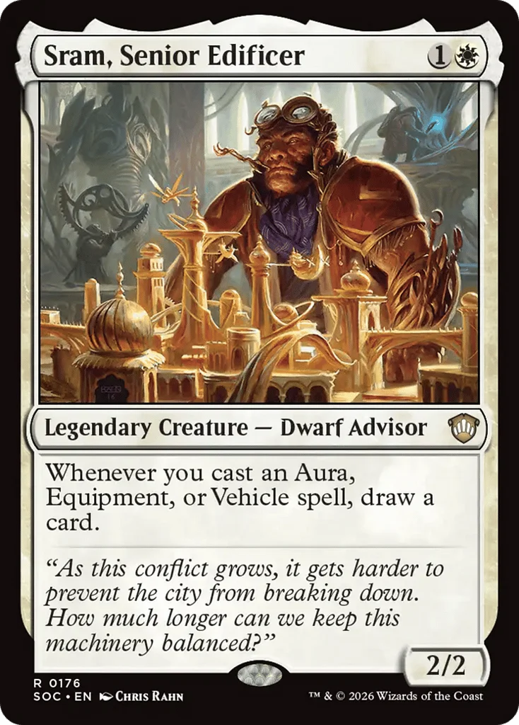Sram, Senior Edificer · Secrets of Strixhaven Commander