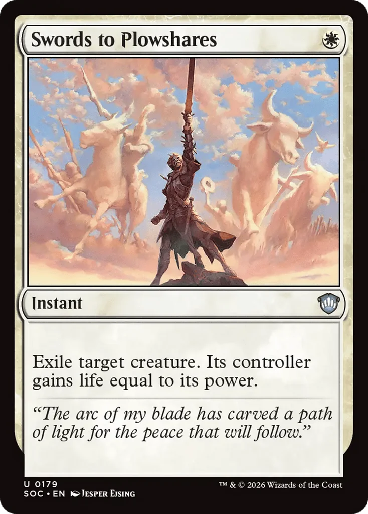 Swords to Plowshares · Secrets of Strixhaven Commander