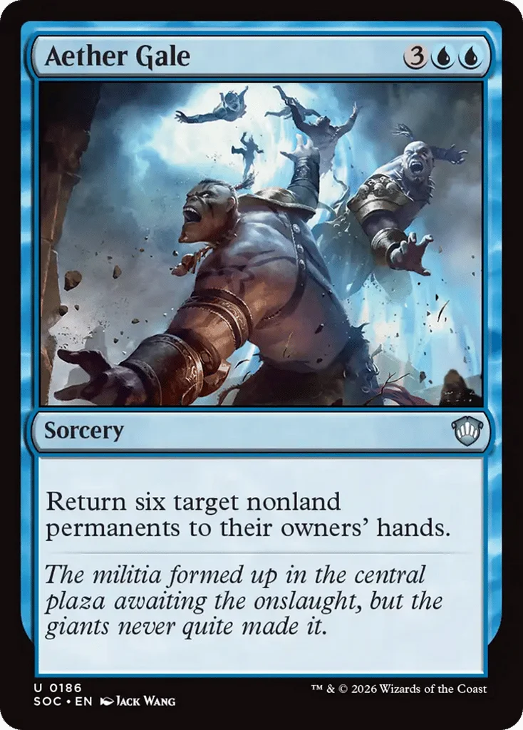 Aether Gale · Secrets of Strixhaven Commander
