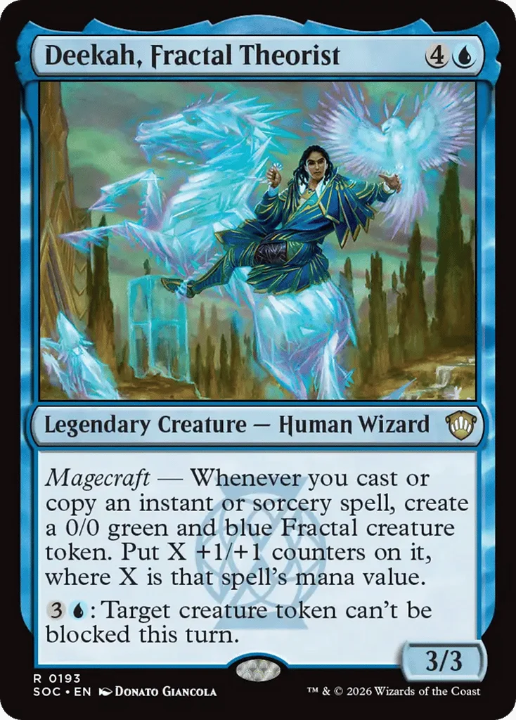 Deekah, Fractal Theorist · Secrets of Strixhaven Commander