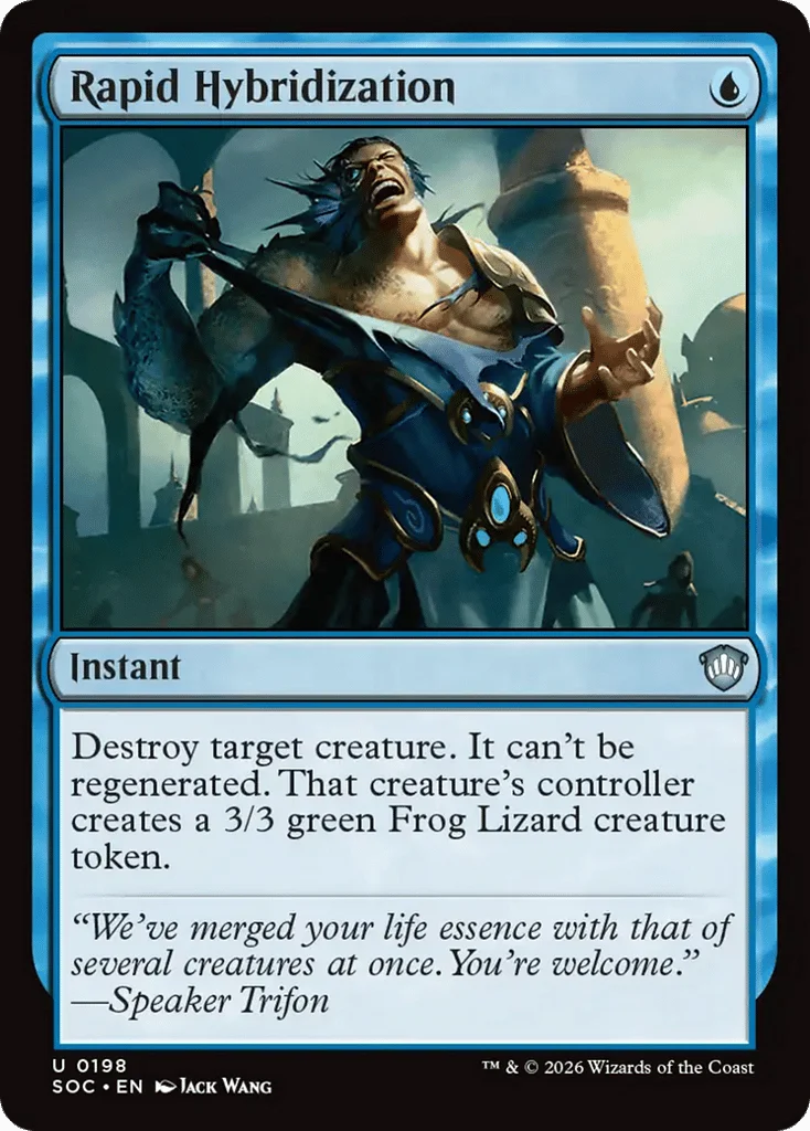 Rapid Hybridization · Secrets of Strixhaven Commander