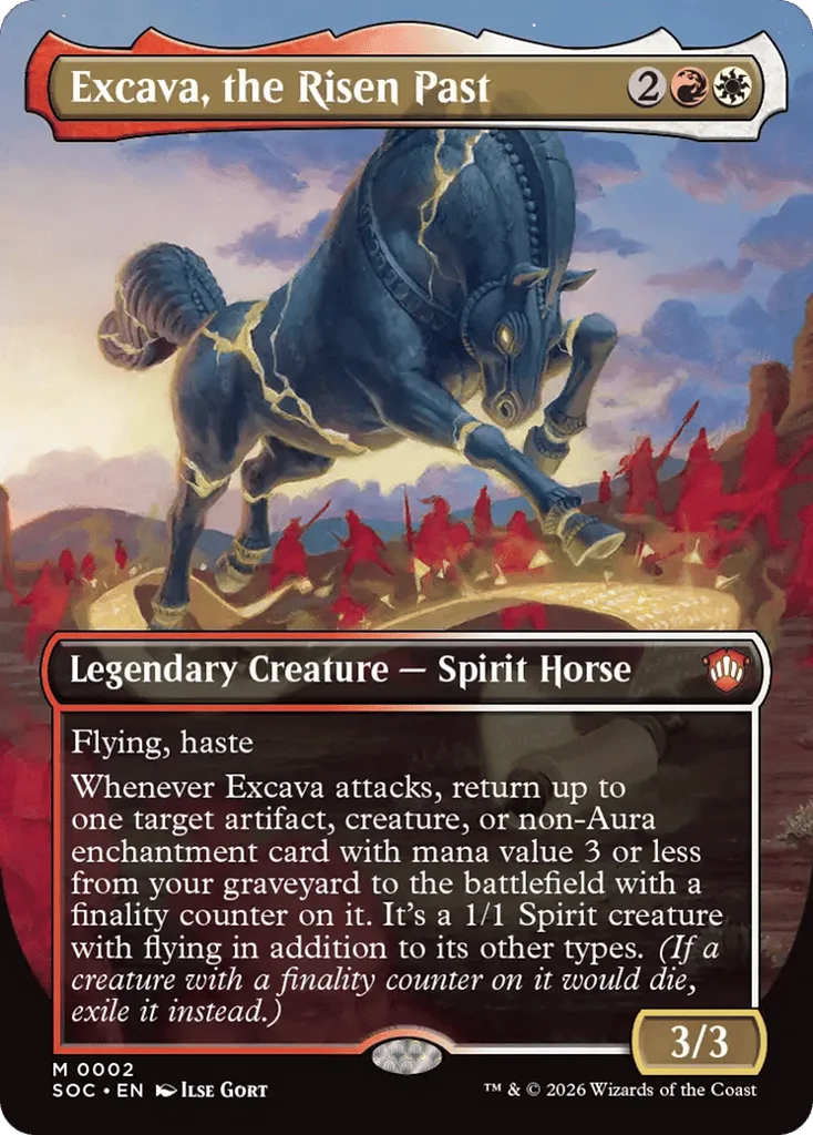 Excava, the Risen Past · Secrets of Strixhaven Commander
