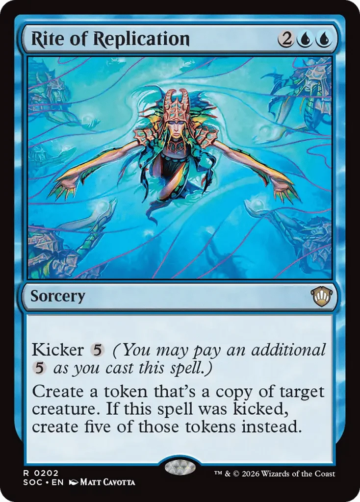 Rite of Replication · Secrets of Strixhaven Commander