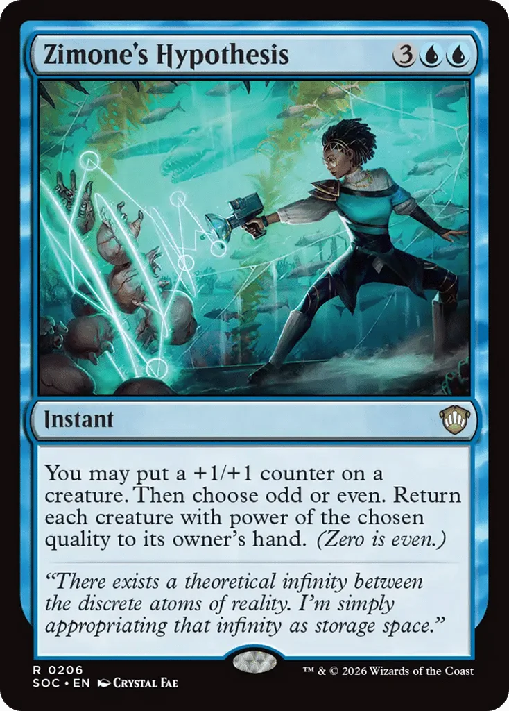 Zimone's Hypothesis · Secrets of Strixhaven Commander