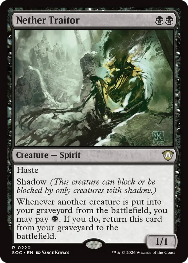 Nether Traitor · Secrets of Strixhaven Commander