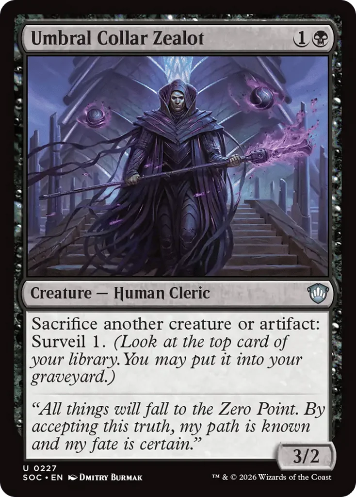 Umbral Collar Zealot · Secrets of Strixhaven Commander