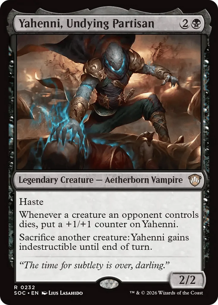 Yahenni, Undying Partisan · Secrets of Strixhaven Commander