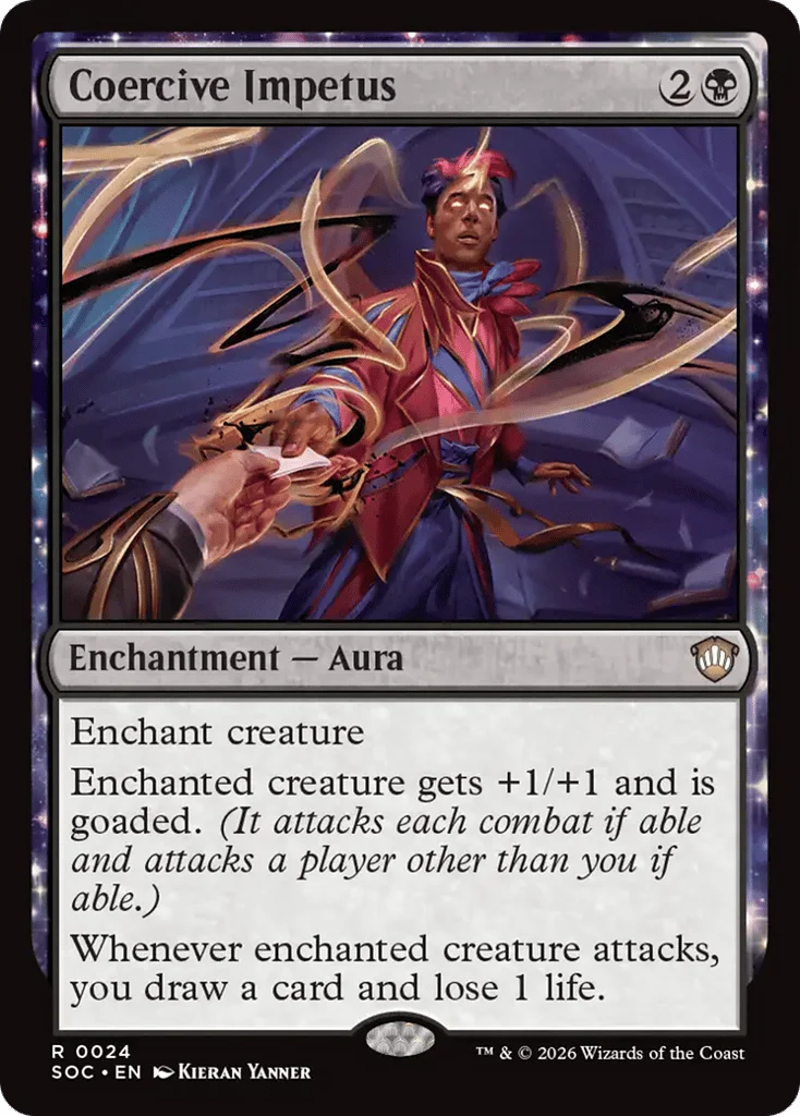 Coercive Impetus · Secrets of Strixhaven Commander