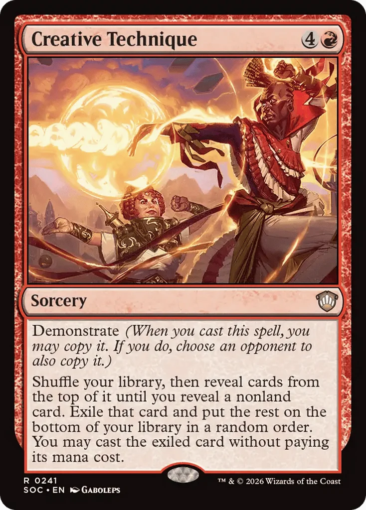 Creative Technique · Secrets of Strixhaven Commander