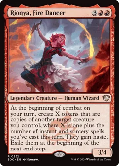 Rionya, Fire Dancer