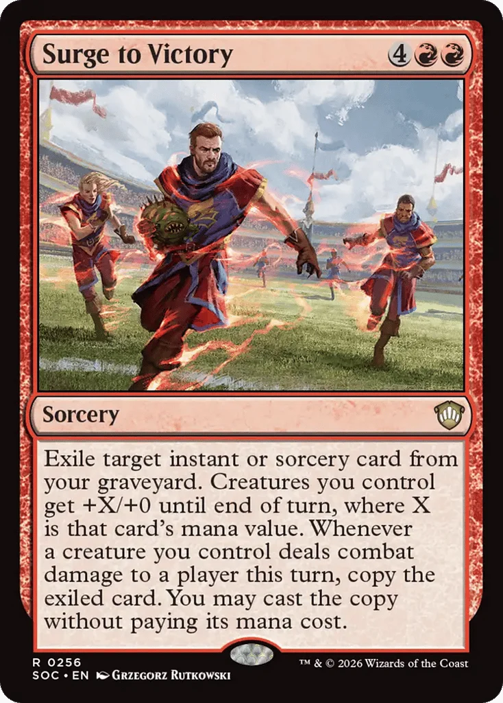 Surge to Victory · Secrets of Strixhaven Commander