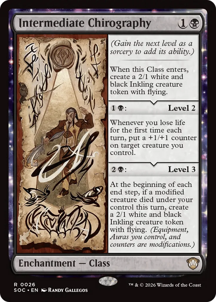 Intermediate Chirography · Secrets of Strixhaven Commander