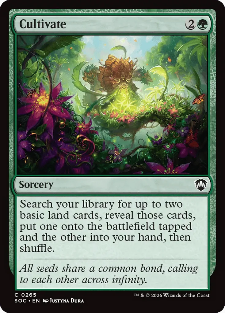 Cultivate · Secrets of Strixhaven Commander