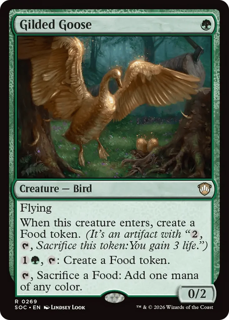 Gilded Goose · Secrets of Strixhaven Commander