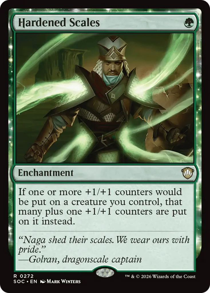 Hardened Scales · Secrets of Strixhaven Commander