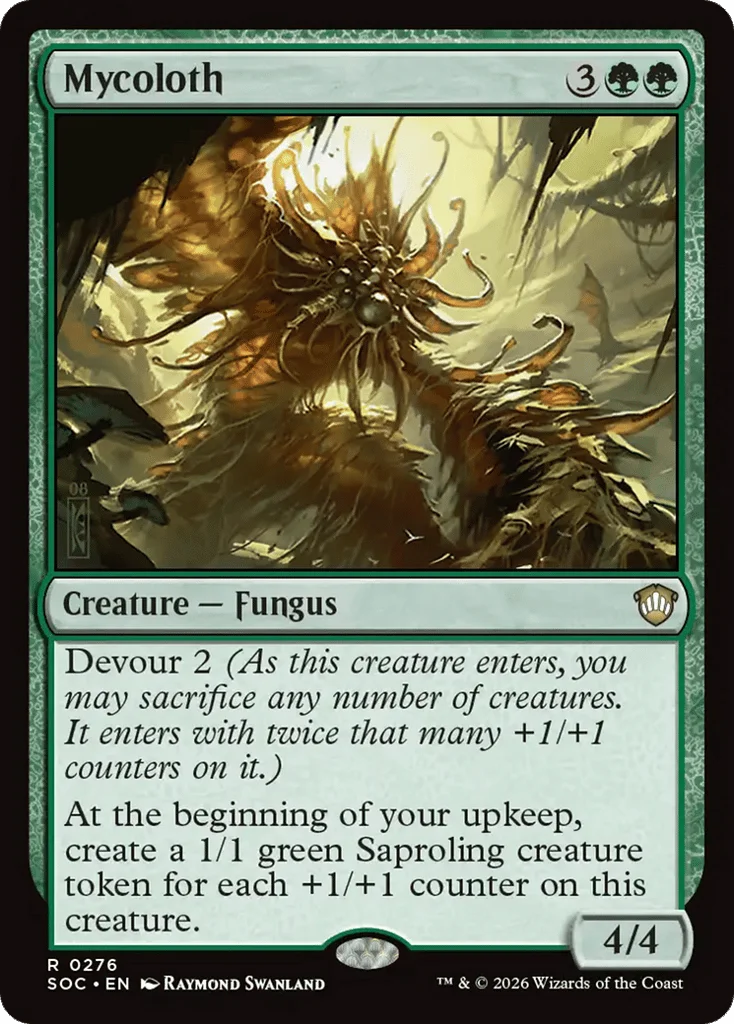 Mycoloth · Secrets of Strixhaven Commander