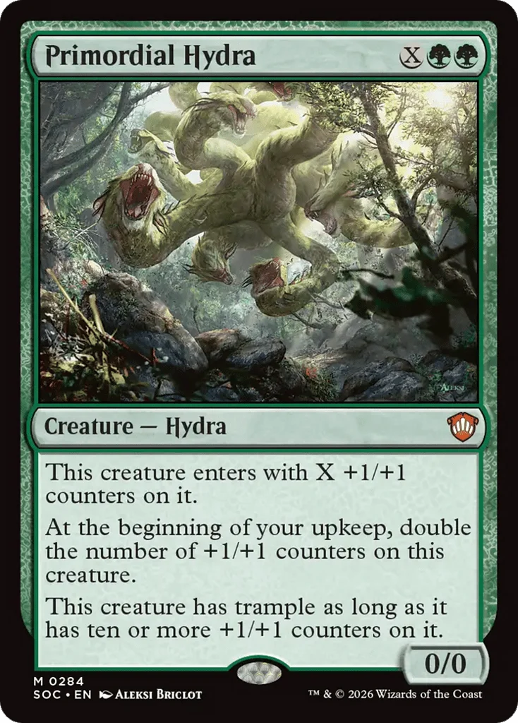 Primordial Hydra · Secrets of Strixhaven Commander