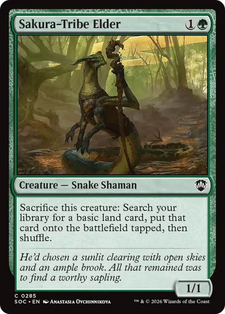 Sakura-Tribe Elder · Secrets of Strixhaven Commander