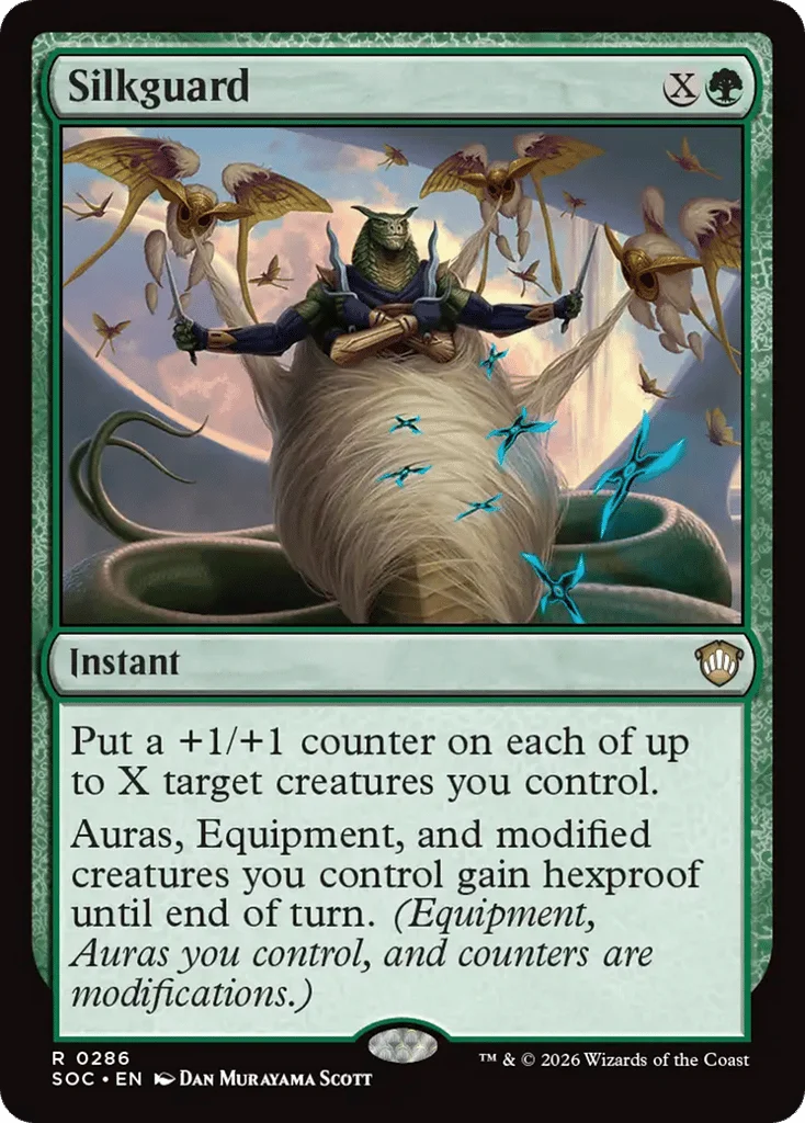 Silkguard · Secrets of Strixhaven Commander