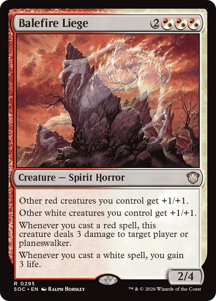 Balefire Liege · Secrets of Strixhaven Commander