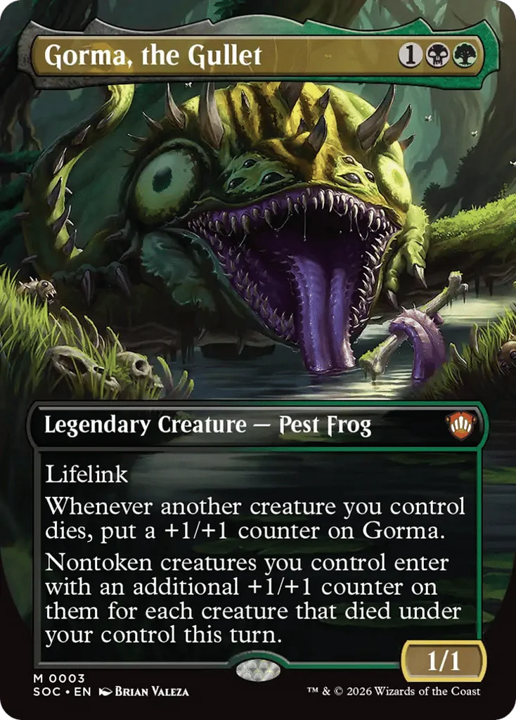 Gorma, the Gullet · Secrets of Strixhaven Commander
