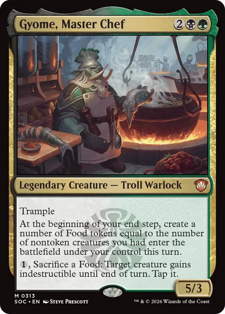Gyome, Master Chef · Secrets of Strixhaven Commander
