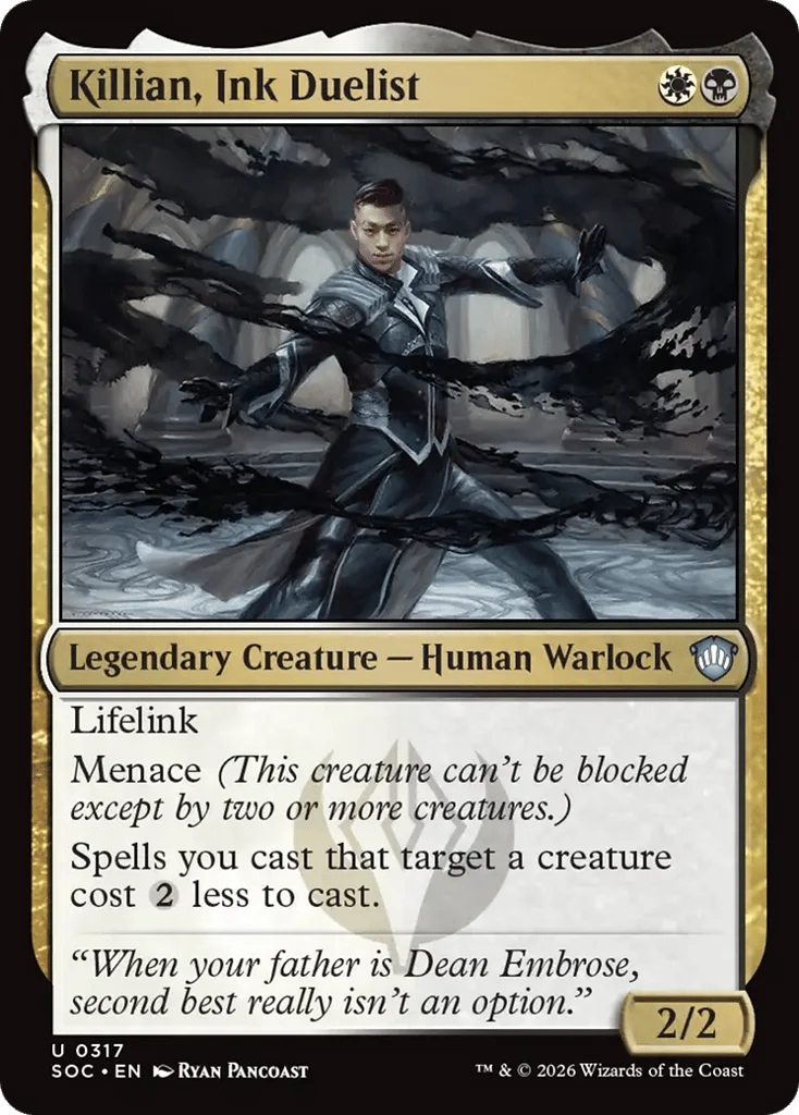 Killian, Ink Duelist · Secrets of Strixhaven Commander