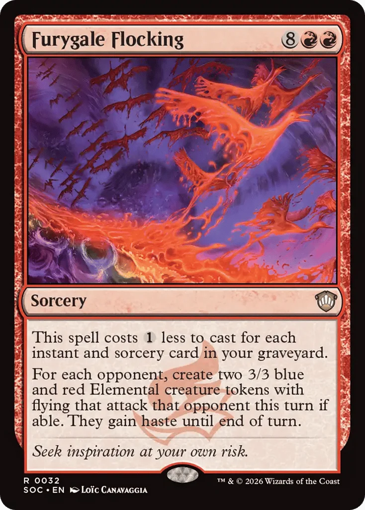 Furygale Flocking · Secrets of Strixhaven Commander