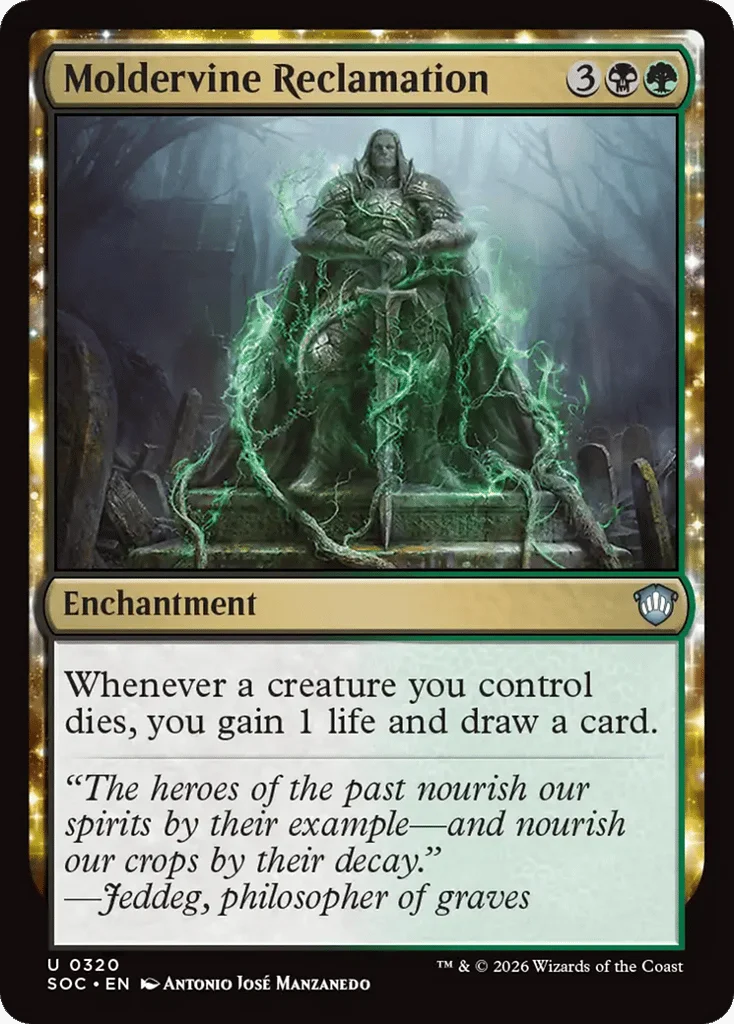 Moldervine Reclamation · Secrets of Strixhaven Commander