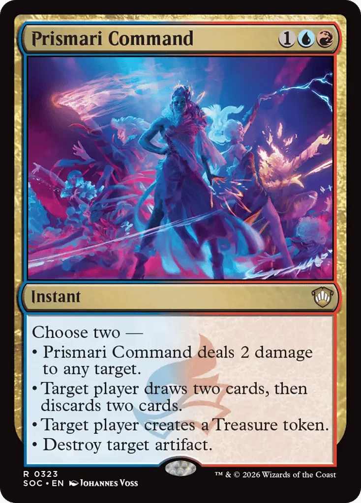 Prismari Command · Secrets of Strixhaven Commander