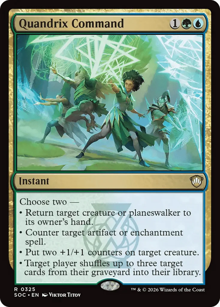 Quandrix Command · Secrets of Strixhaven Commander