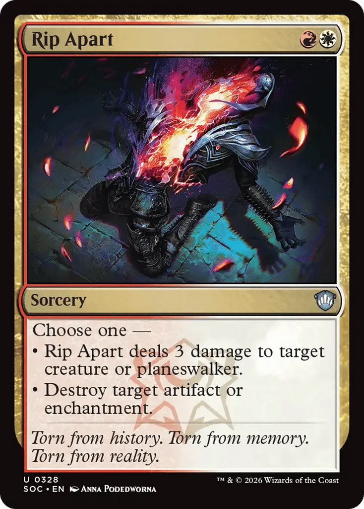 Rip Apart · Secrets of Strixhaven Commander