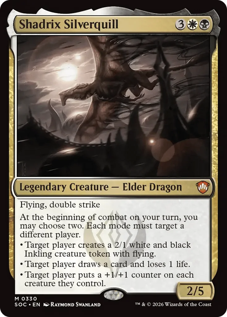 Shadrix Silverquill · Secrets of Strixhaven Commander
